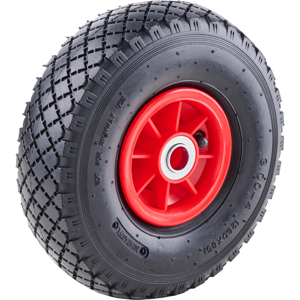 Sackkarrenrad &Oslash;260 mm 3.00-4" mit Kunststofffelge, luftbereift