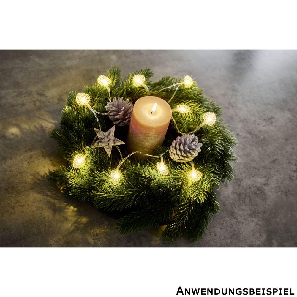 LED-Lichterkette 120 cm mit 10 LEDs 4-fach sortiert image number 9