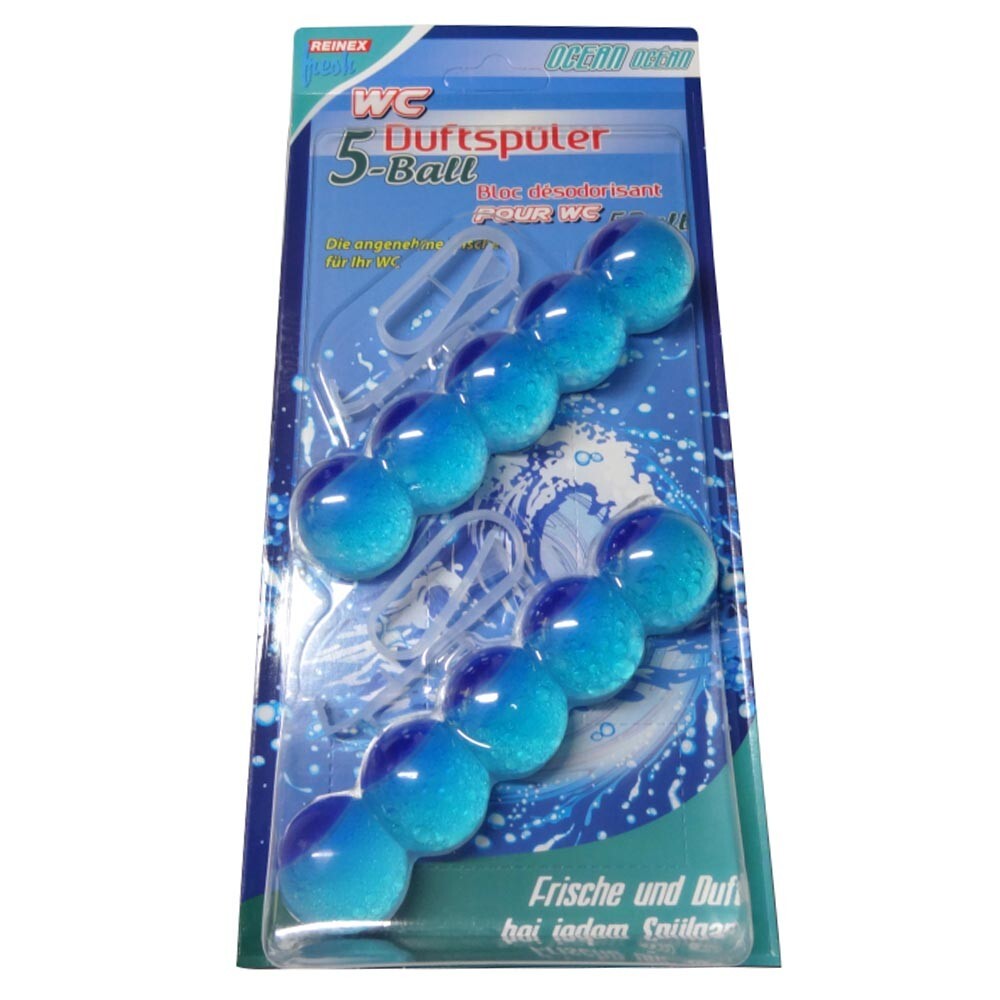 WC Duftsp&uuml;ler 5-Ball Ocean 2 St&uuml;ck