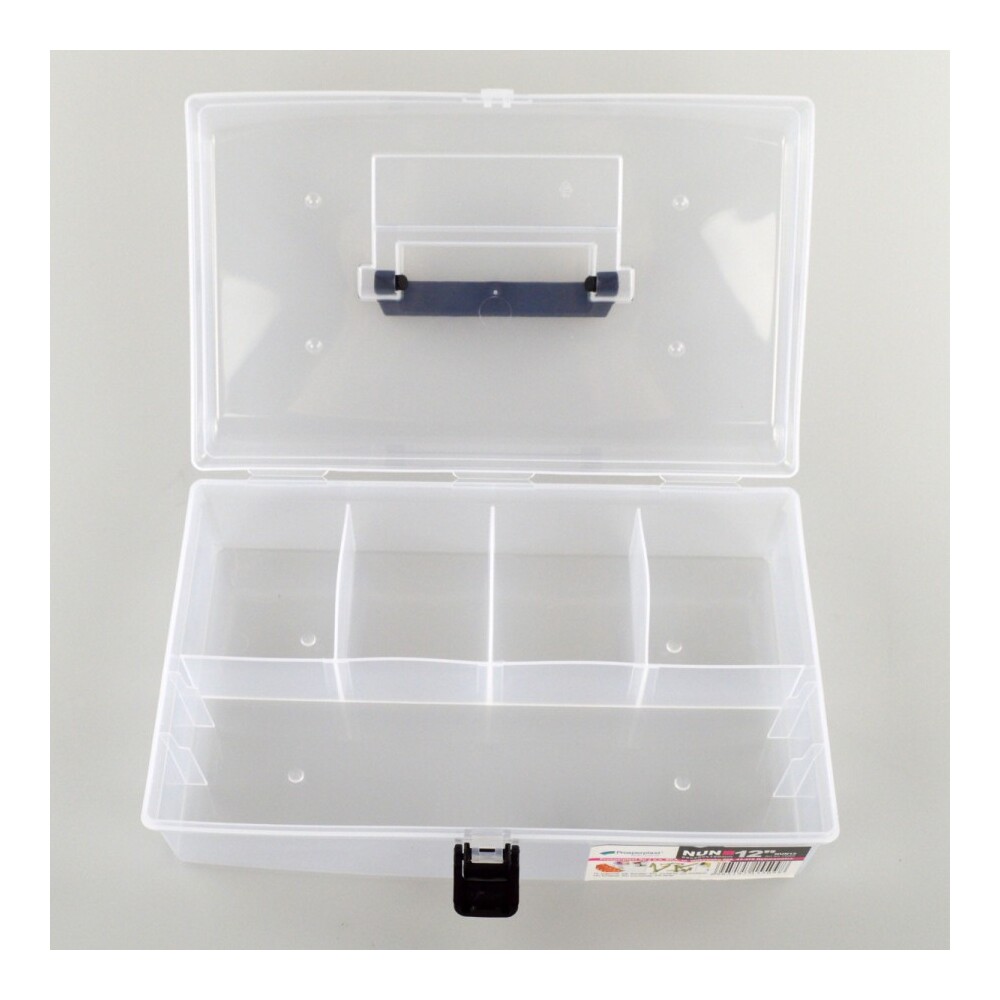 Sortimentskasten mit 5 F&auml;chern aus Kunststoff Kleinteilemagazin Kleinteilebox image number 1