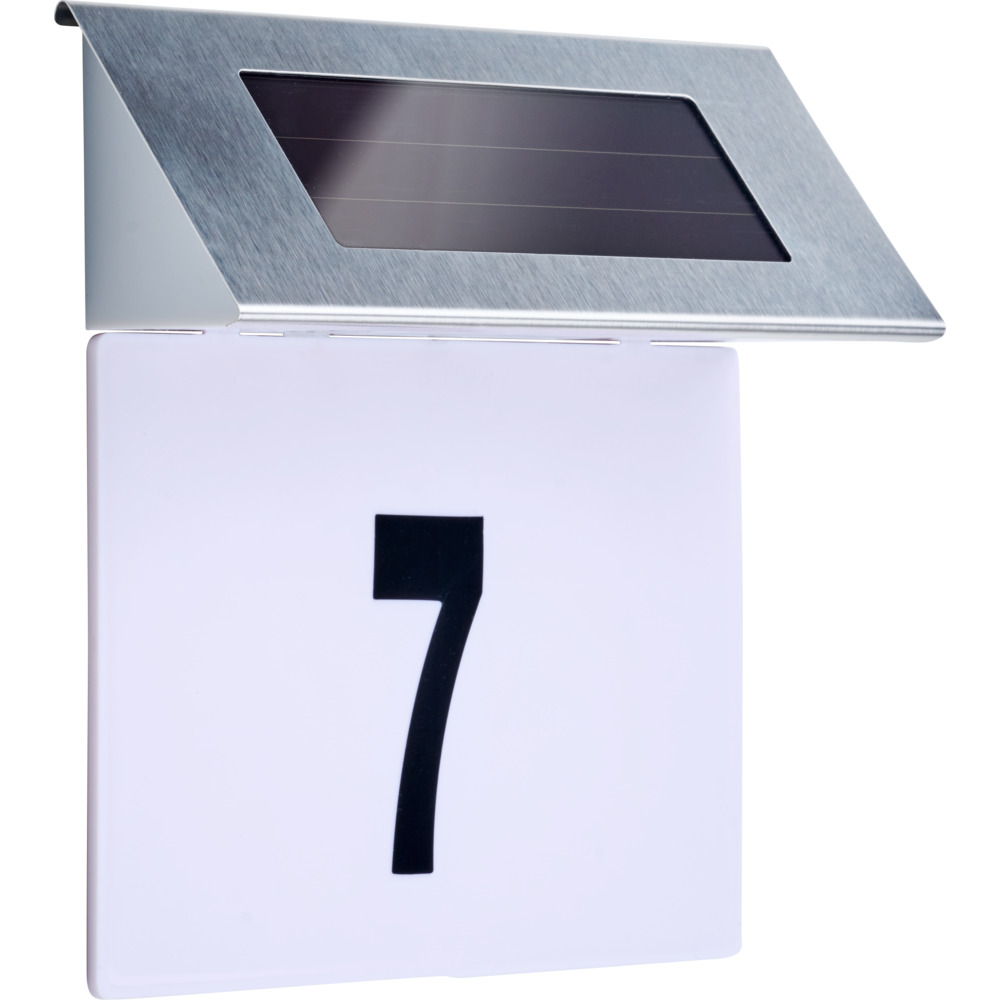 LED-Solar-Hausnummerleuchte