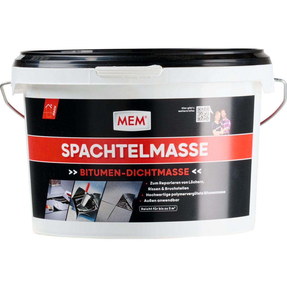 MEM-Bitumen-Spachtelmasse 4 kg