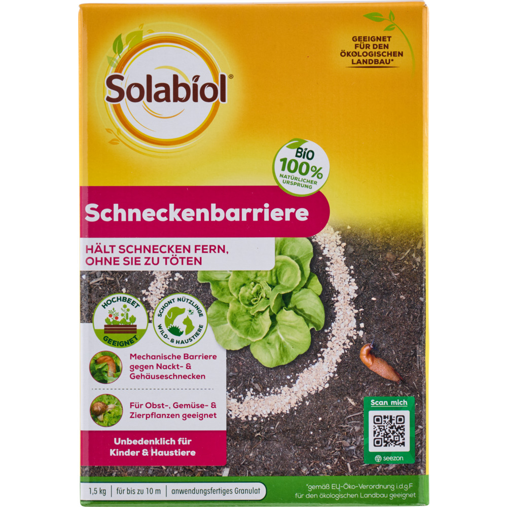 Solabiol&reg; Schneckenbarriere 1,5 kg image number 1