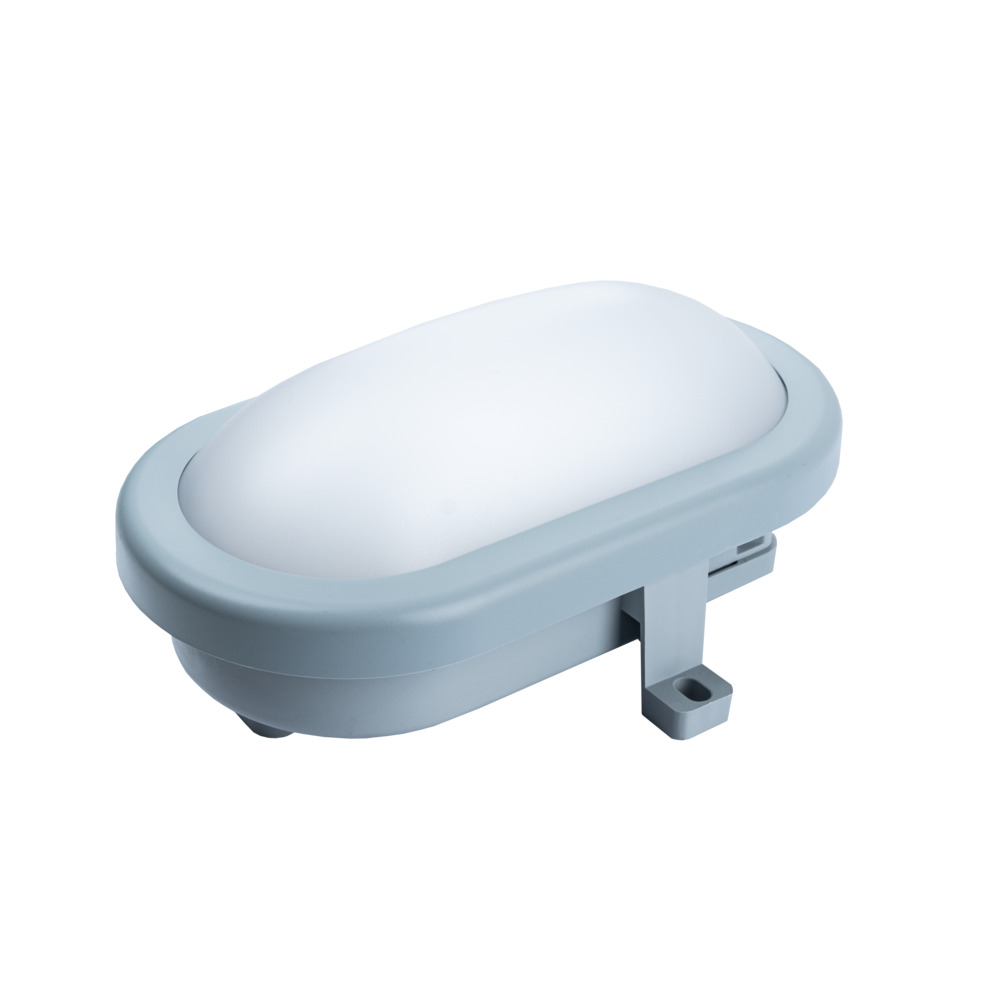 LED-Kellerleuchte oval aus Kunststoff 10 W