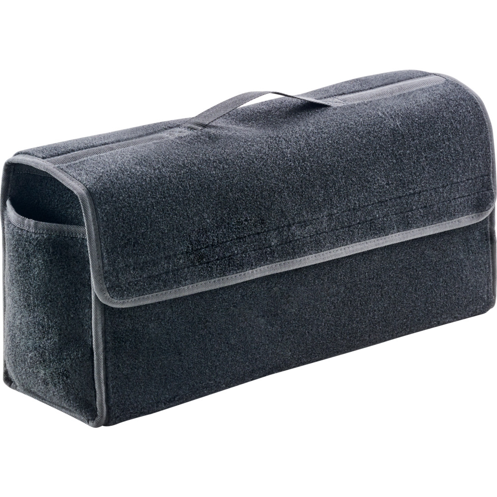 Walser Kofferraumtasche Gr&ouml;&szlig;e L aus Nadelfilz in Grau
