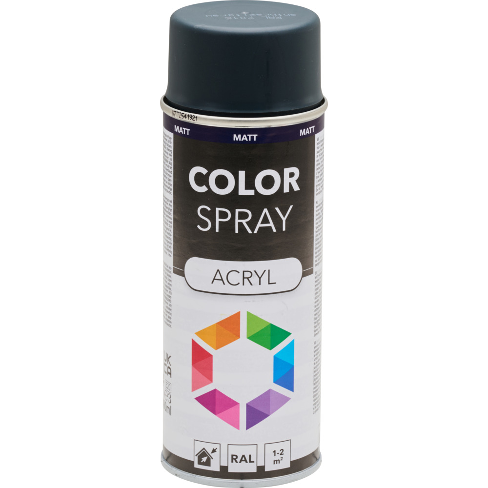Lackspray 400 ml Acryl RAL7016 Anthrazitgrau matt image number 1