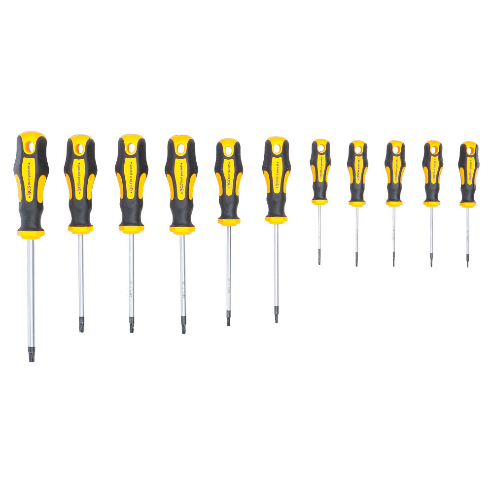 Schraubendreher-Satz T-Profil 11-teilig ohne Bohrung image number 1