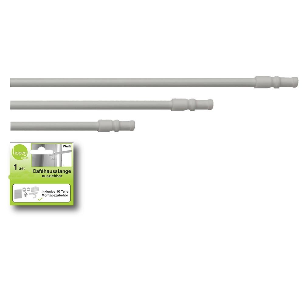 Caf&eacute;hausstange ausziehbar 125- 225 cm