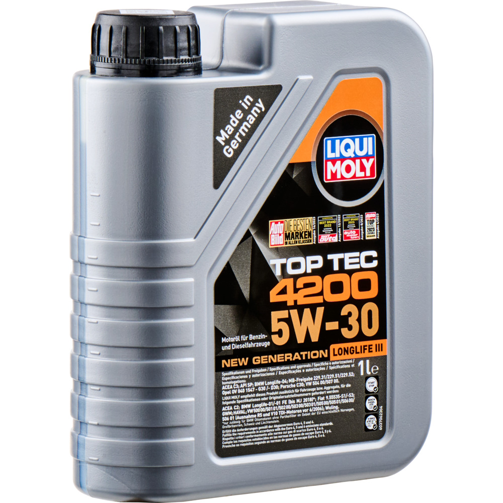 LIQUI MOLY 1 Liter Motoren&ouml;l Top Tec 4200 5W-30