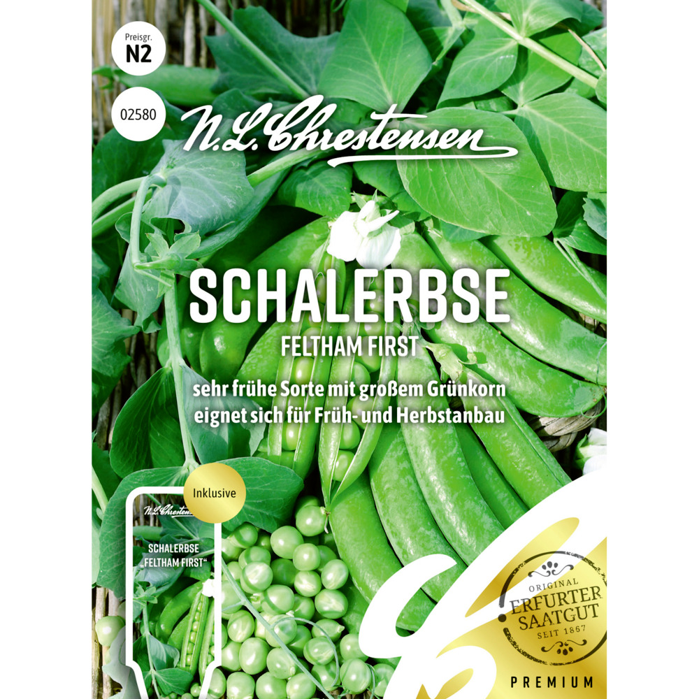 Saatgut Schalerbse Feltham First