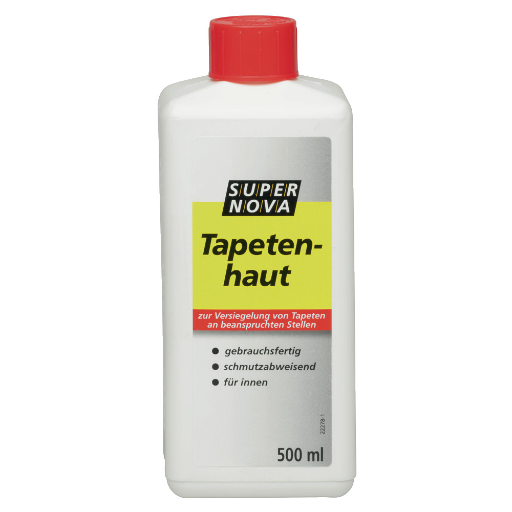 Tapetenhaut farblos f&uuml;r ca. 4 m&sup2;