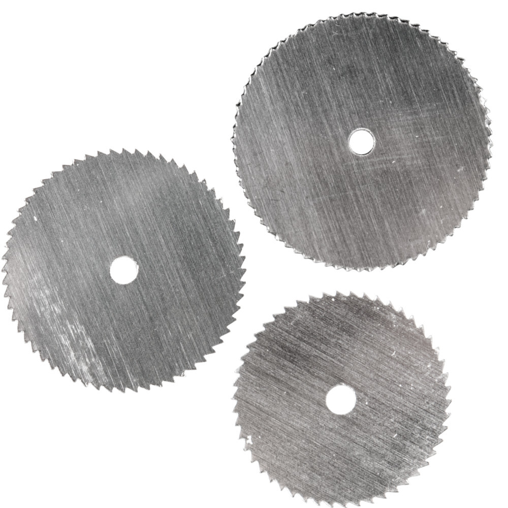 Minikreiss&auml;gebl&auml;tter Set 3-teilig &Oslash; 16/19/22 mm