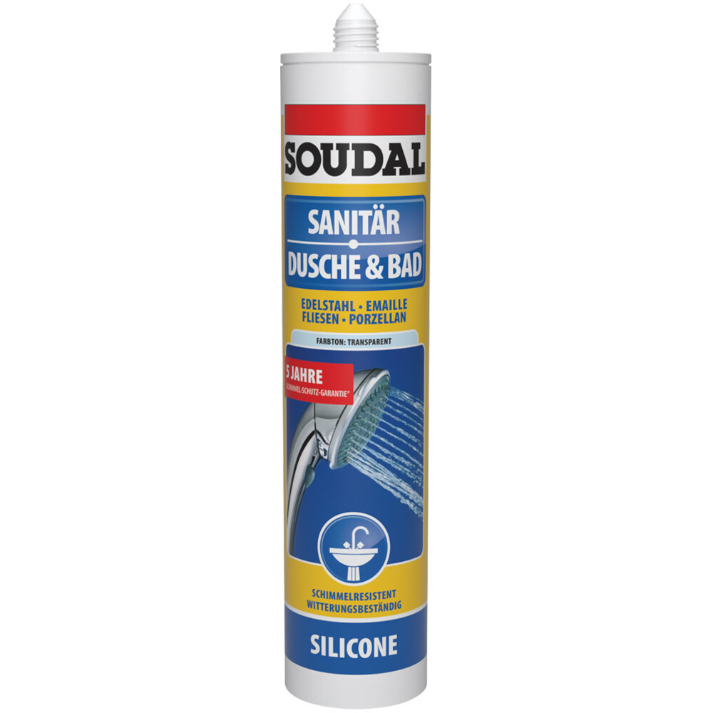 Soudal Dusche & Bad Silikon transparent
