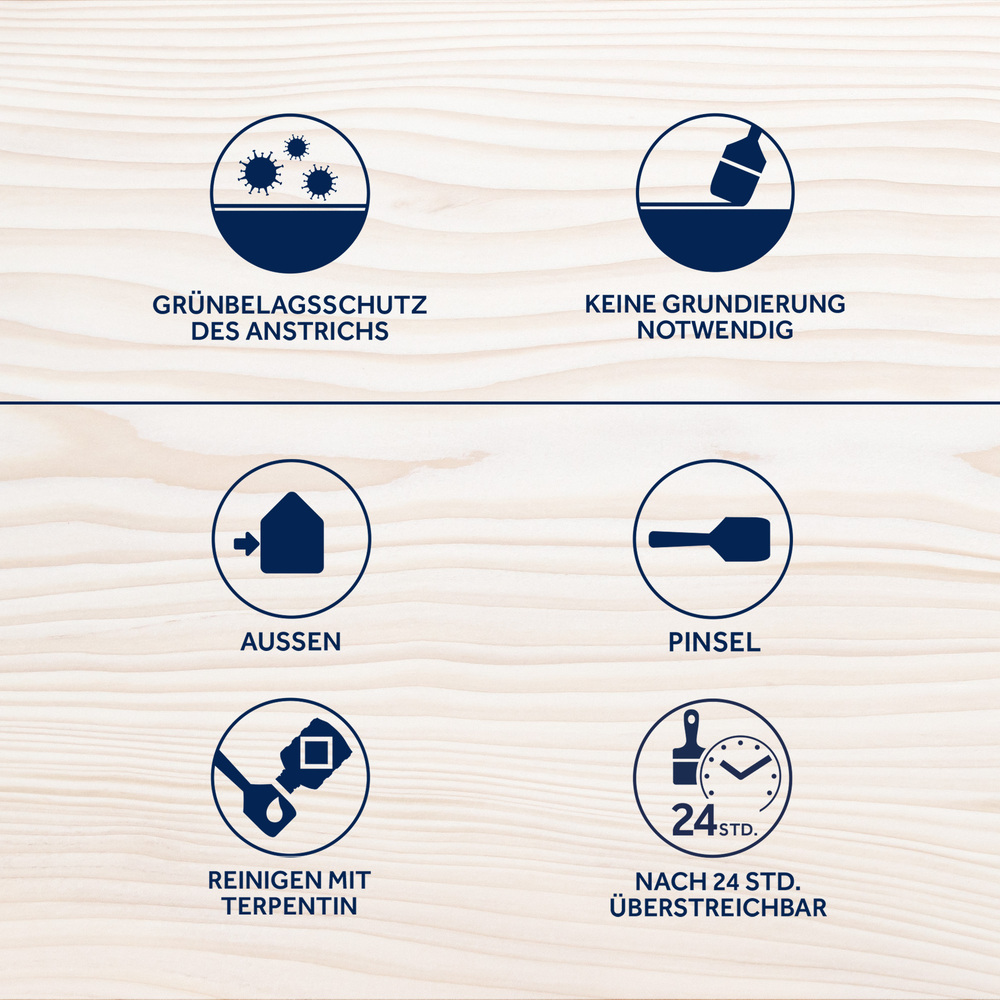 BONDEX Holzschutzlasur 4,8 Liter in Nussbaum, f&uuml;r Au&szlig;en image number 1