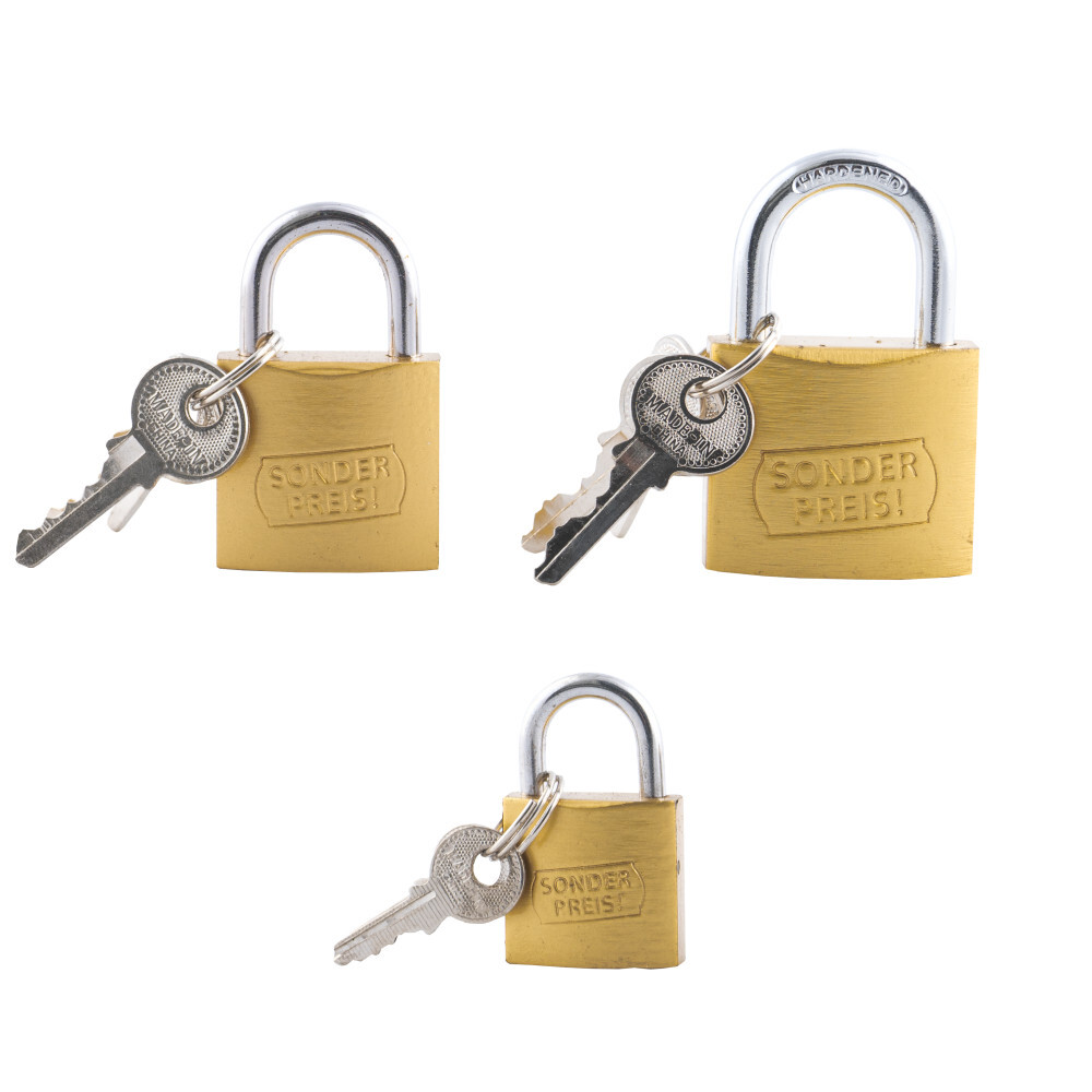 Vorh&auml;ngeschloss-Set