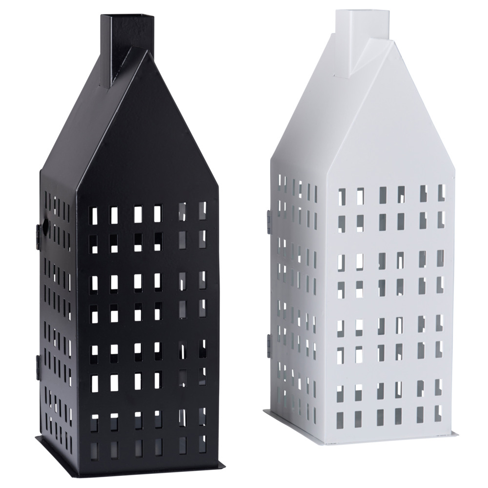 Dekohaus 40 cm aus Metall