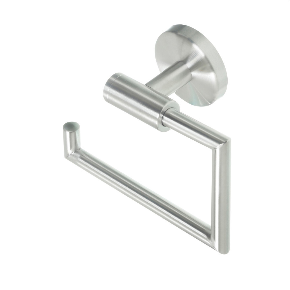 Papierrollenhalter 15,3 x 11 x 6,3 cm aus Edelstahl inklusive Befestigungsmaterial