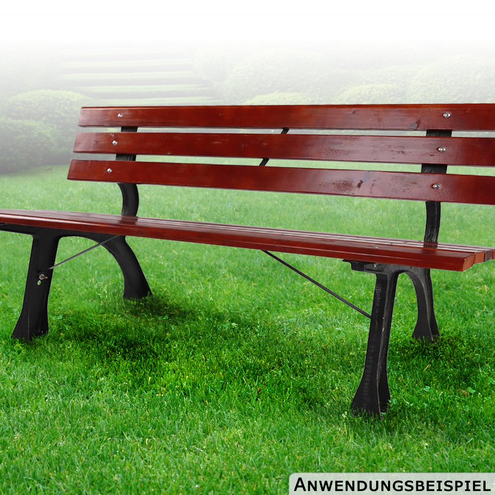 Parkbank 3-Sitzer aus Tannenholz image number 4