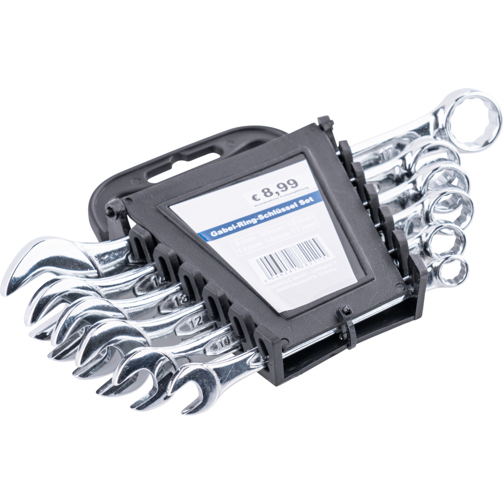 Gabel-Ring-Schl&uuml;ssel Set 6-teilig
