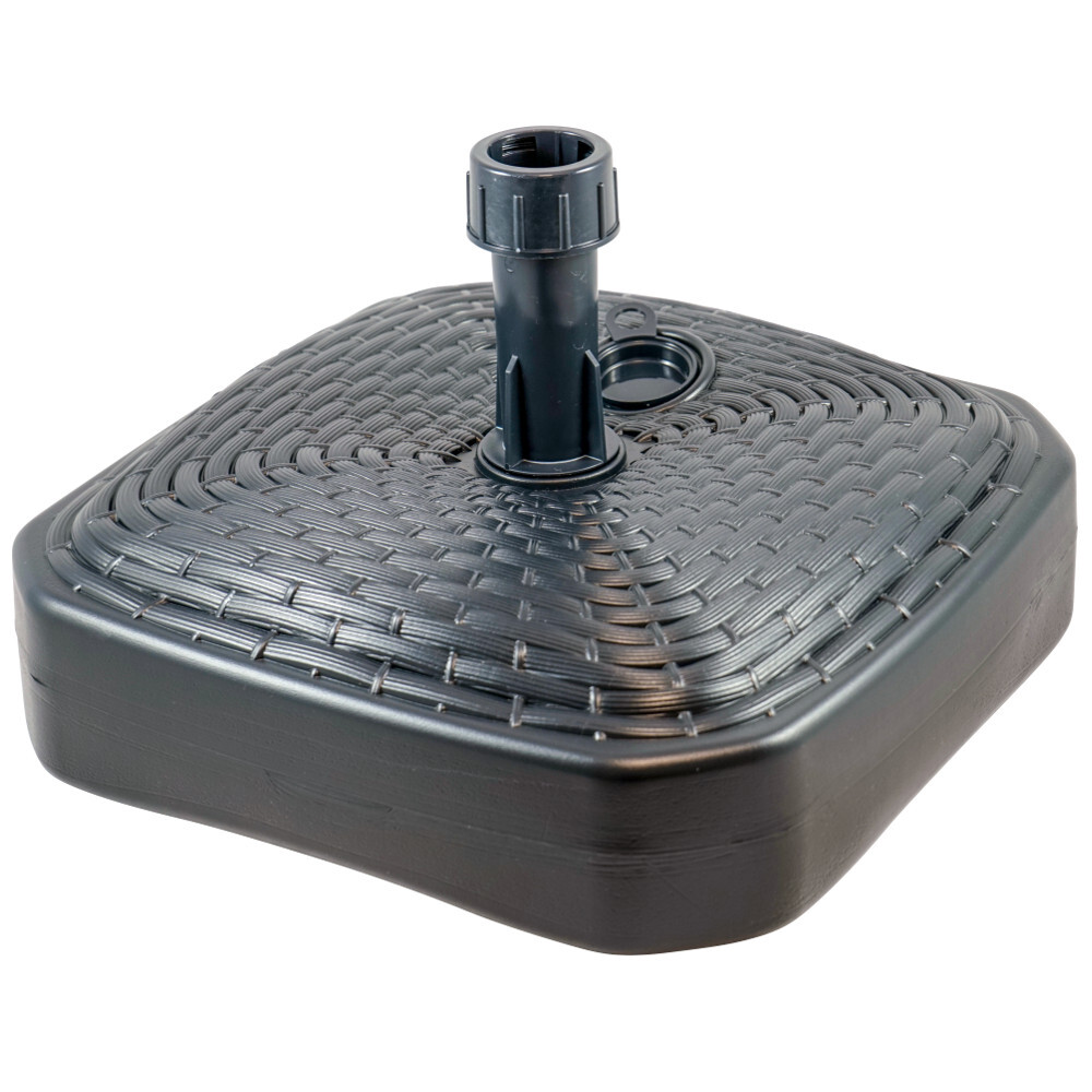 Sonnenschirmst&auml;nder eckig mit 12 Liter Fassungsverm&ouml;gen anthrazit