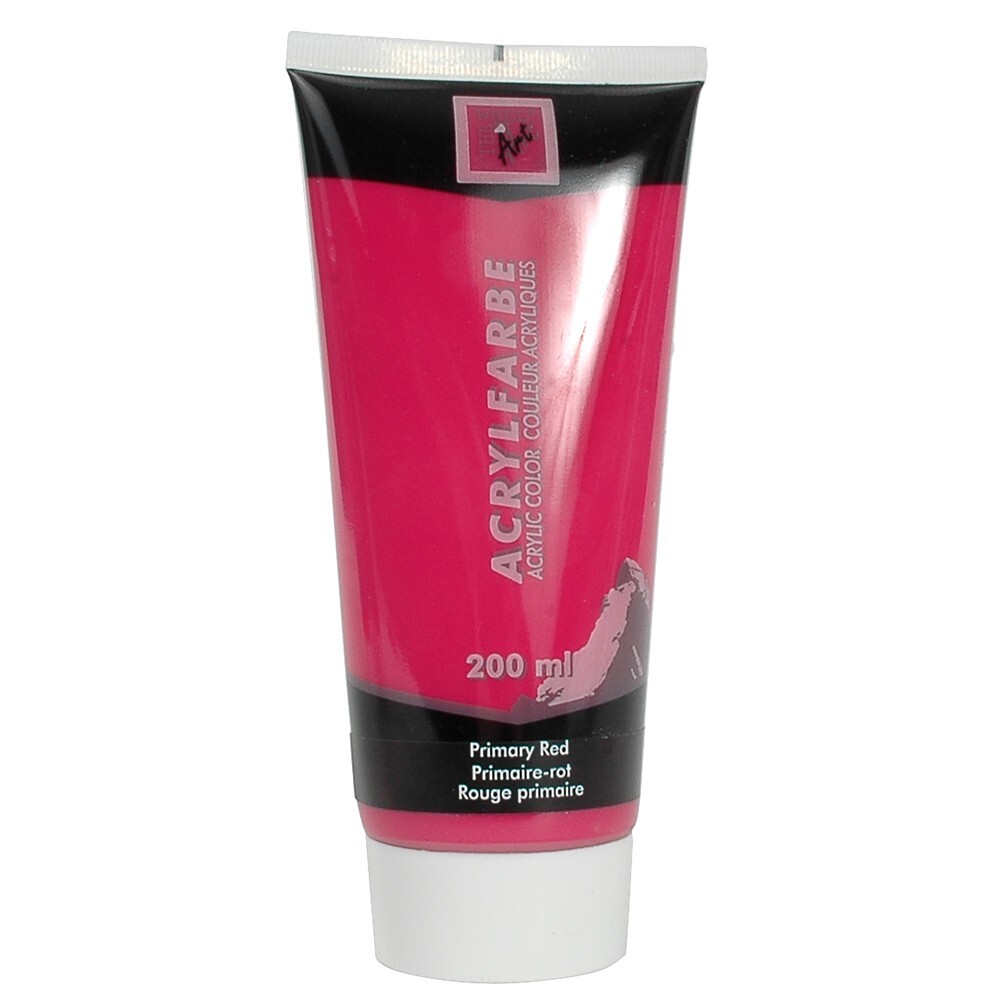 The Wall Acrylfarbe in Primaire-Rot 200 ml Tube