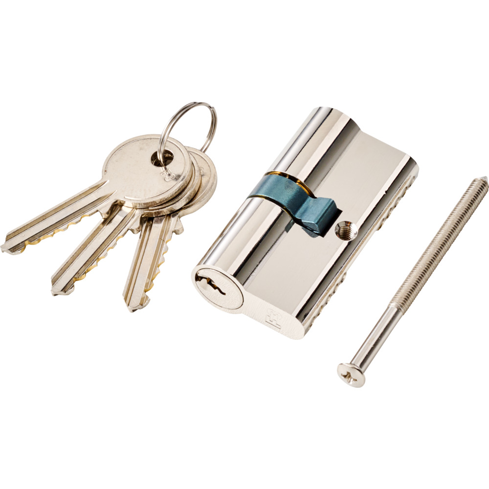 Schlie&szlig;zylinder GERA 5900 30-30 mm mit 3 Schl&uuml;sseln und Schraube