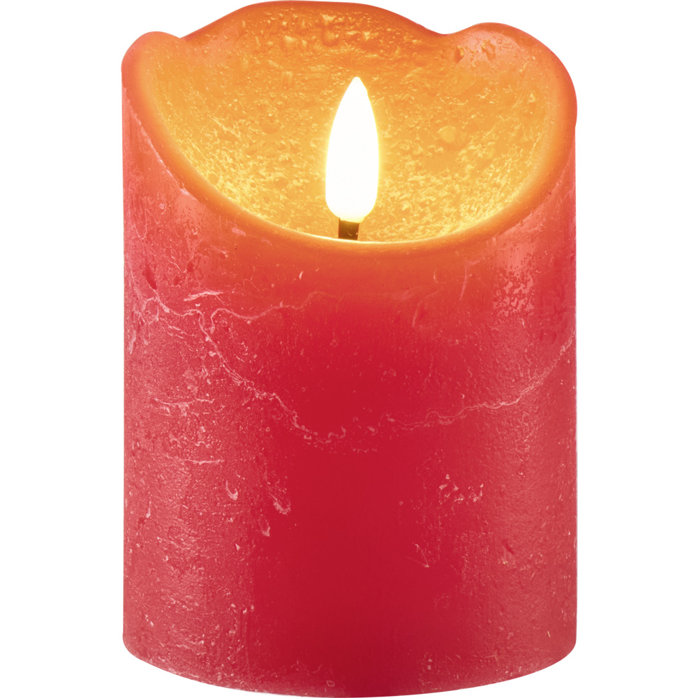 LED-Echtwachskerze Rustic &Oslash; 7,5 x 10 cm mit Timer image number 10