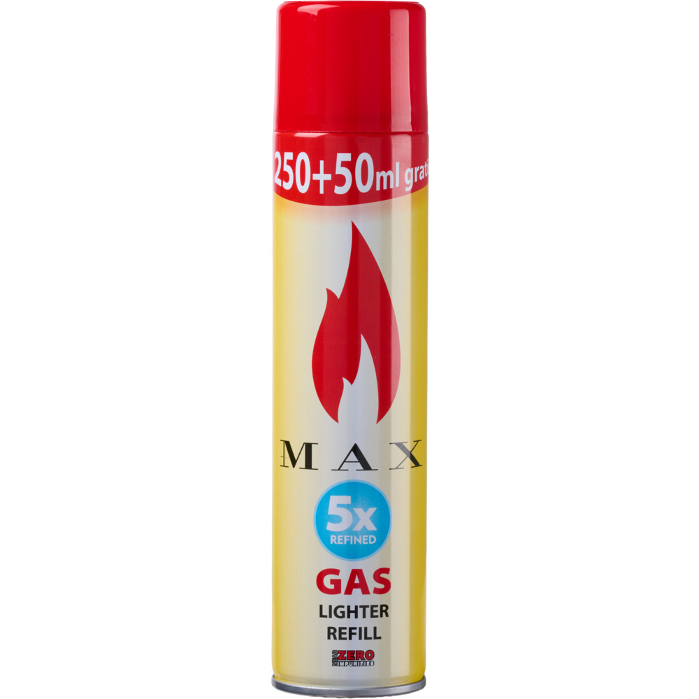 Feuerzeuggas MAX 300 ml mit Adapter