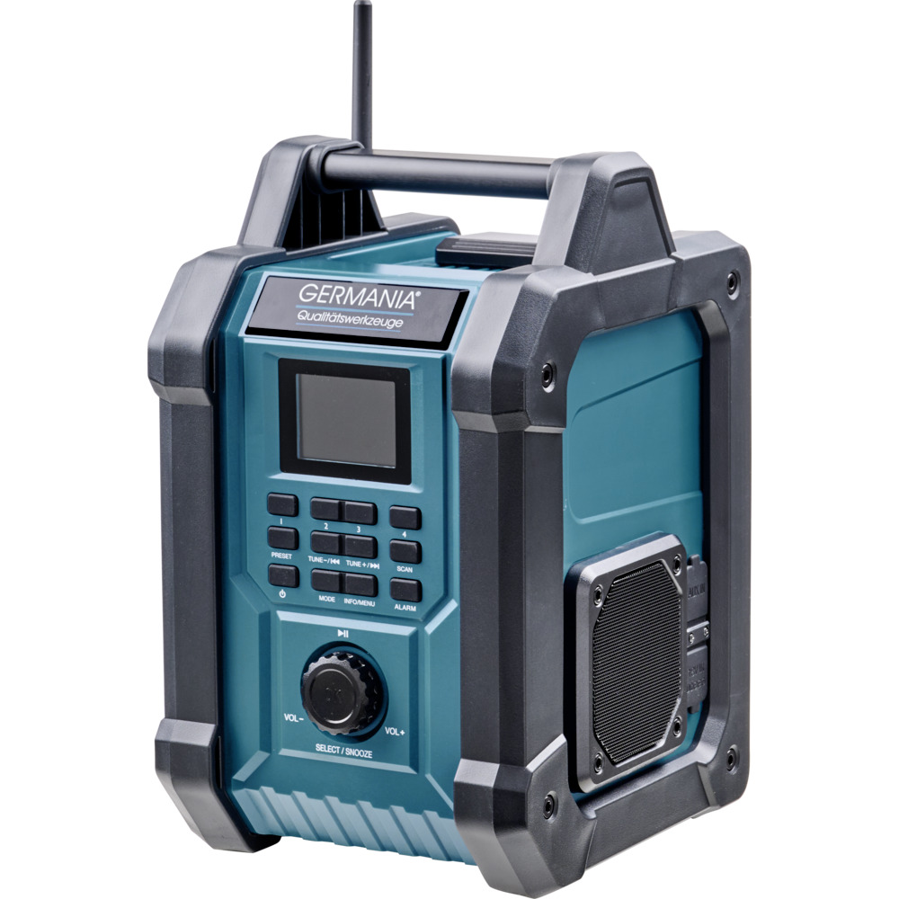 GERMANIA&reg; Plattform 2.0 Baustellenradio 20V