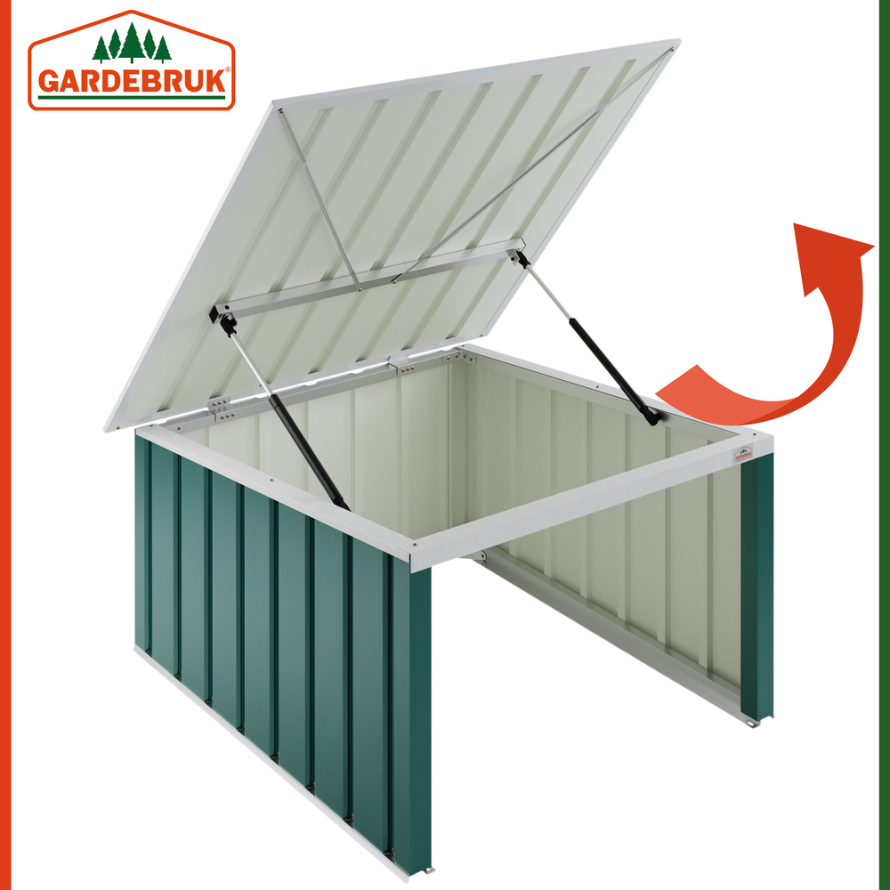 M&auml;hroboter Garage 89 x 90 x 54 cm Gr&uuml;n image number 1