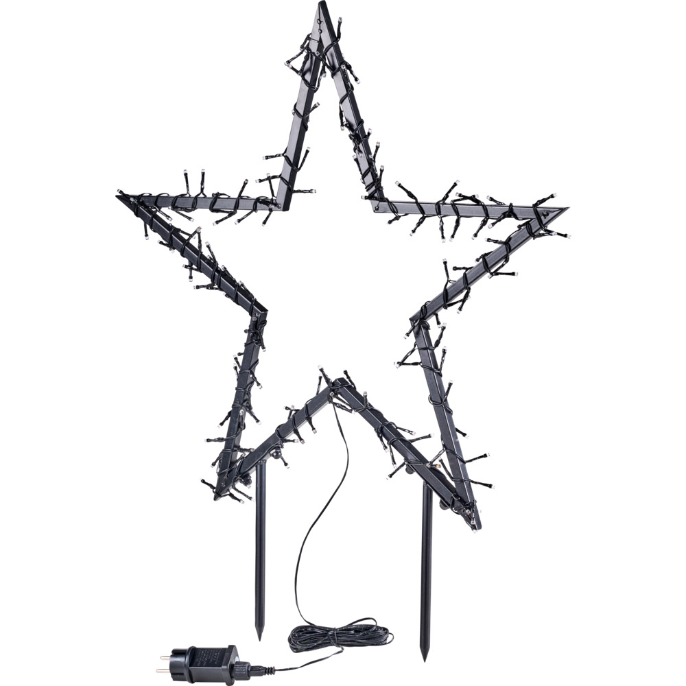 LED-Gartenstecker Stern mit 150 LEDs 60 x 73 cm image number 1
