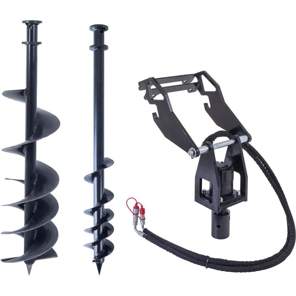 Scheppach Antriebseinheit + 2x Erdbohrer zu&nbsp;Kompaktlader MKL730 image number 1