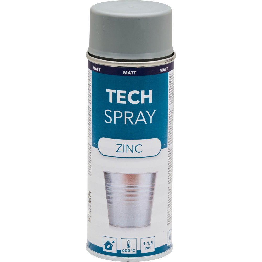 Tech Spray Zink 400 ml matt image number 1