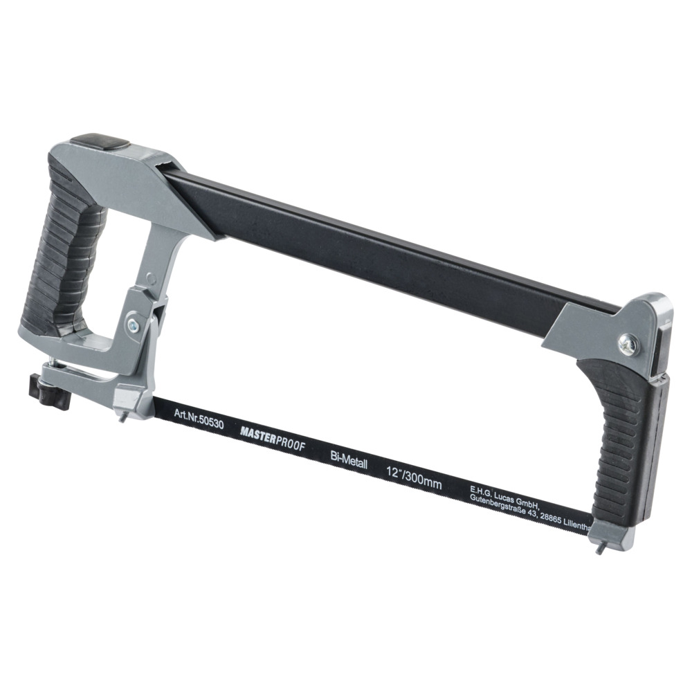 Alu-S&auml;gebogen 300 mm aus Stahl mit S&auml;geblatt image number 2