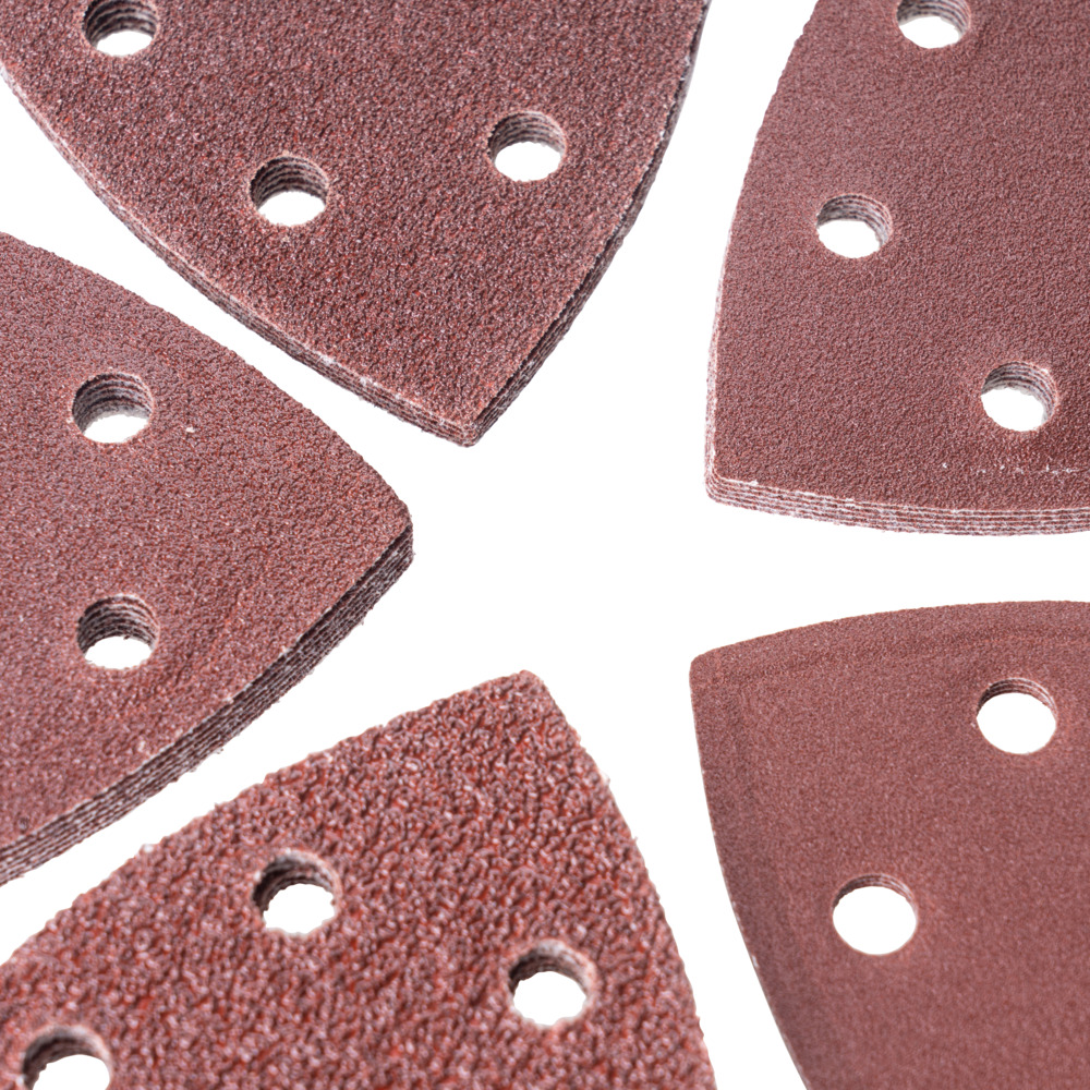 Schleifpapier-Set Delta 30-teilig 90 mm von K40-180 f&uuml;r Deltaschleifer image number 1