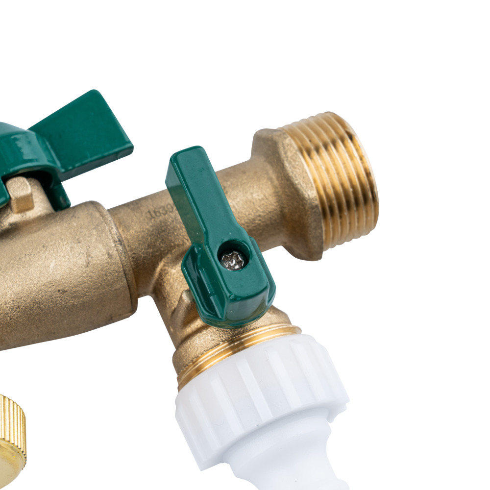 WaterPro 3/4 Zoll Zweiwege-Kugel-Auslaufventil image number 1