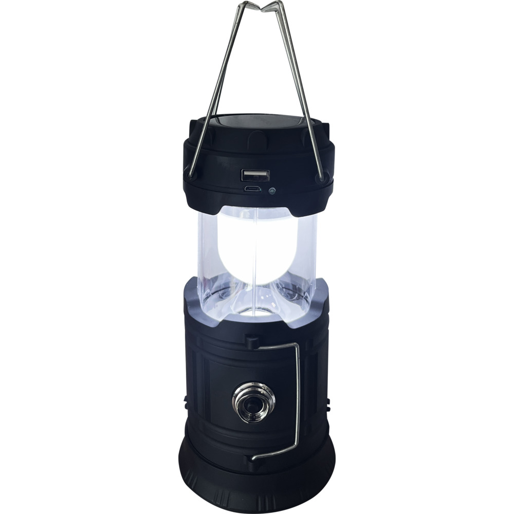 Camping-Solar-Lampe mit LED, ausziehbar