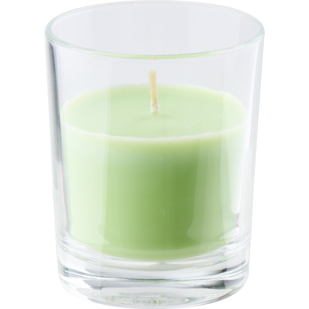 Duftkerze gr&uuml;ner Ingwertee im Glas image number 1