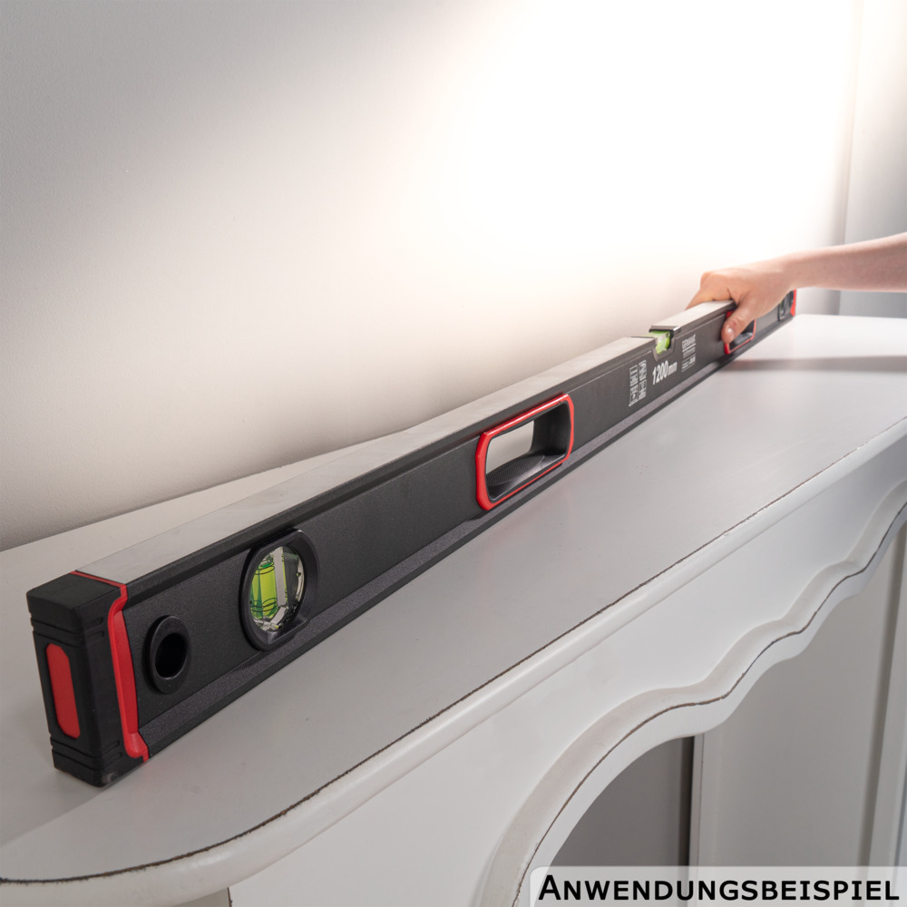 GERMANIA&reg; Wasserwaage schwarz 120 cm Aluminium image number 5