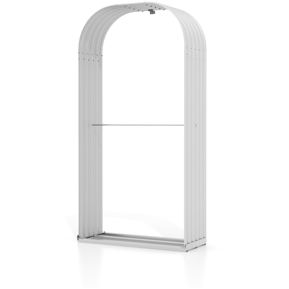 Kaminholzregal Lignum 99 x 40 x 200 cm granit