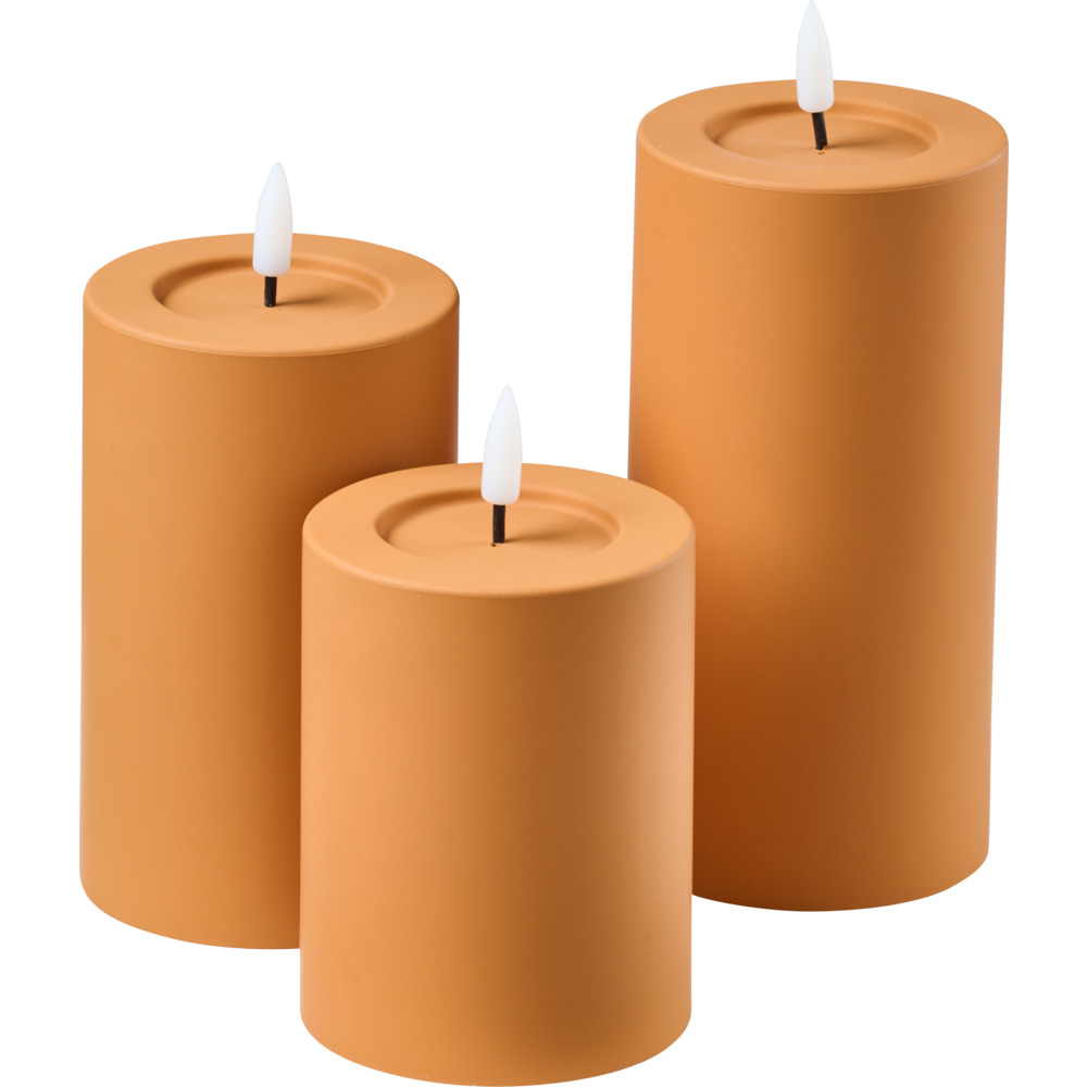 LED-Kerzen 3er-Set - 2-fach sortiert image number 7