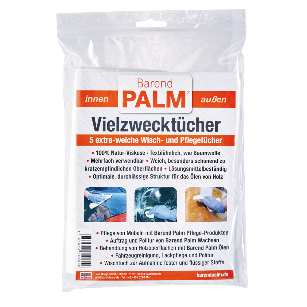 Barend Palm Vielzweckt&uuml;cher 5 St&uuml;ck