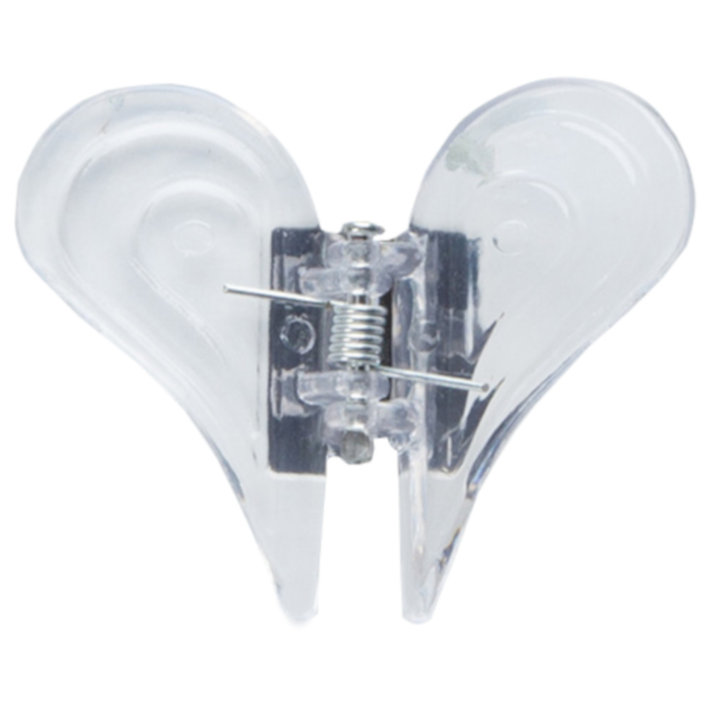 Orchideen-Clip in transparent