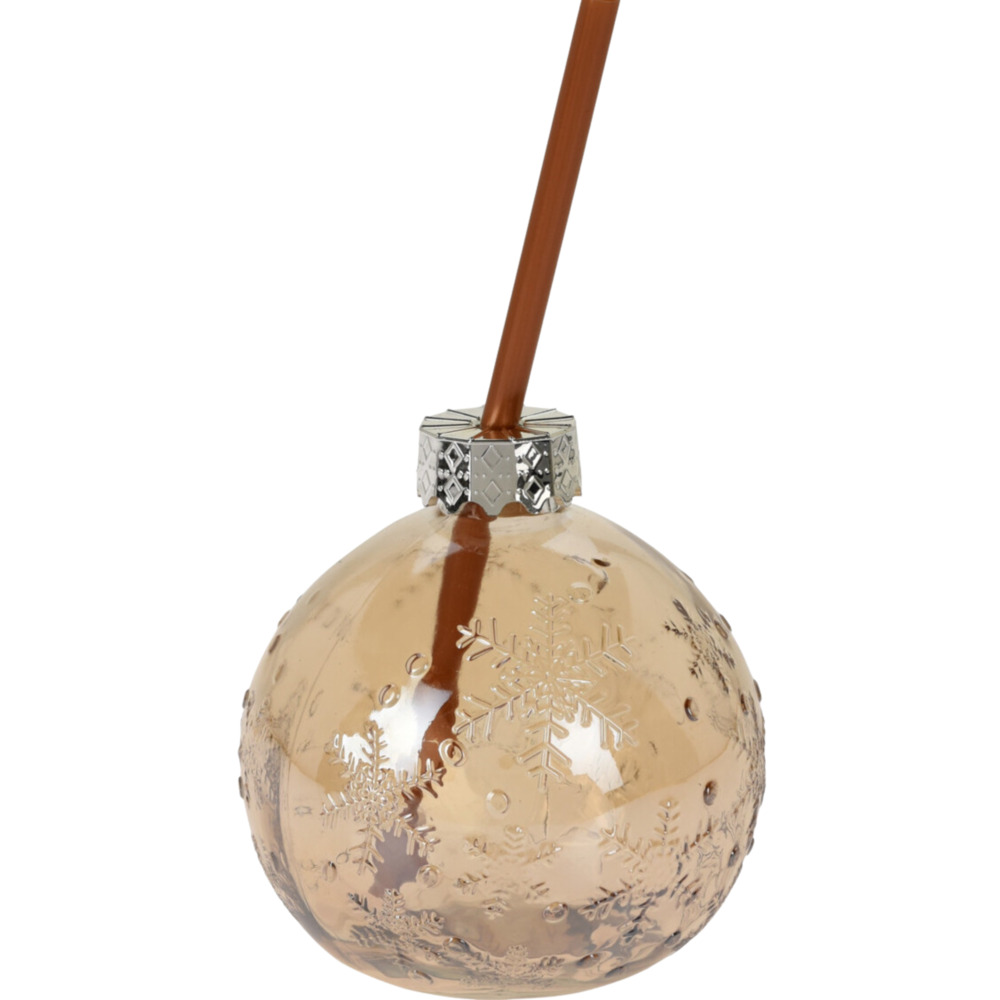 Trinkglas Weihnachtskugel, 3 Farben sortiert image number 1