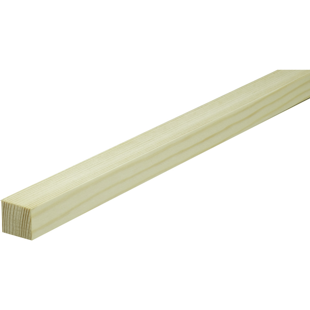 Quadratleiste Kiefer/Fichte 1000x25x25mm