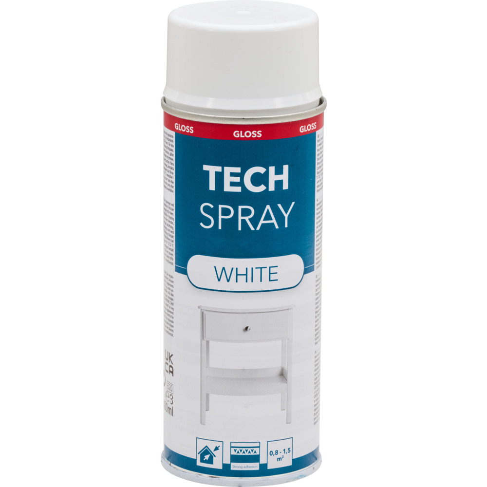 Tech Spray gl&auml;nzend Wei&szlig; 400 ml image number 1