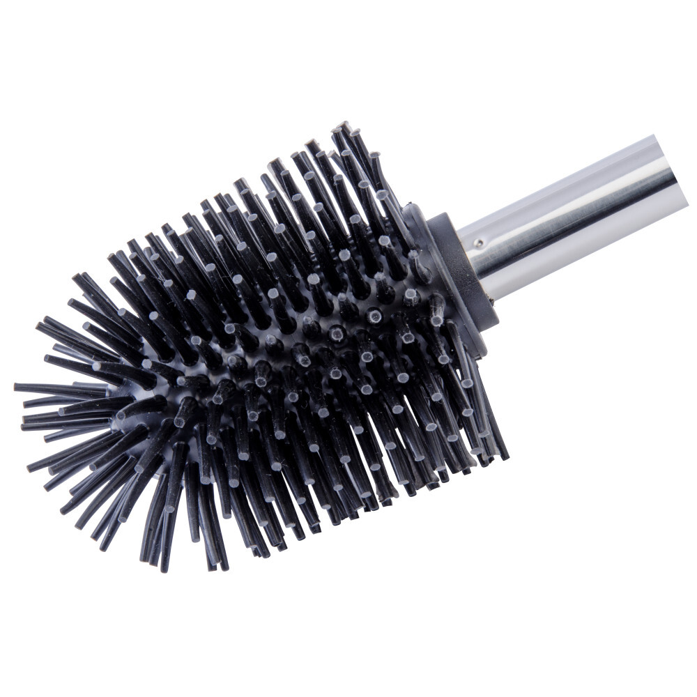 Wenko Toilettenb&uuml;rste aus Edelstahl mit schwarzen Borsten image number 1