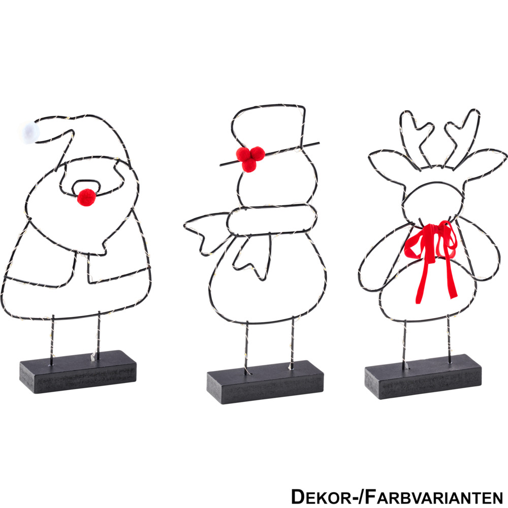 LED-Metallfiguren - Designauswahl