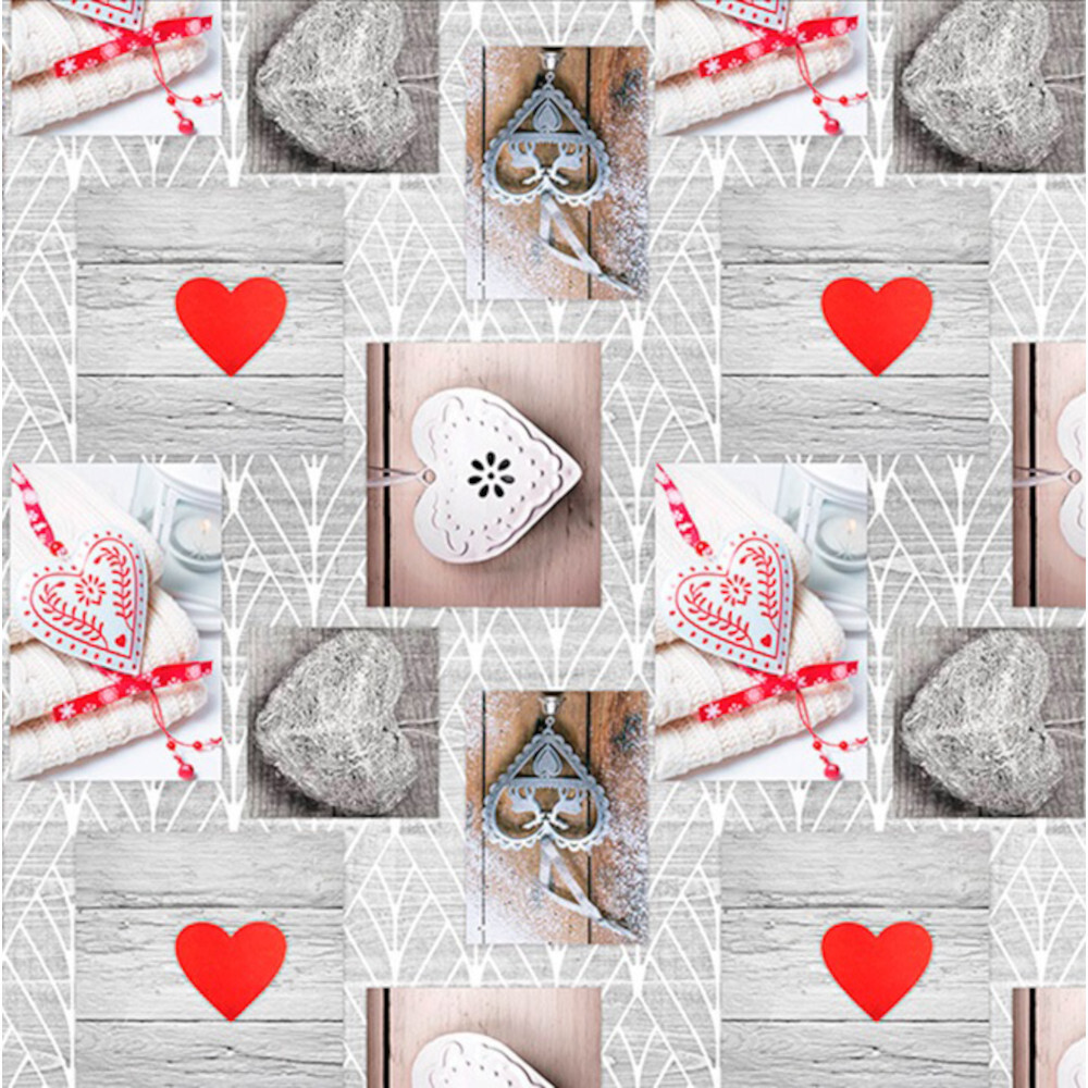 Wachstuch X-Mas 1,40m Polar