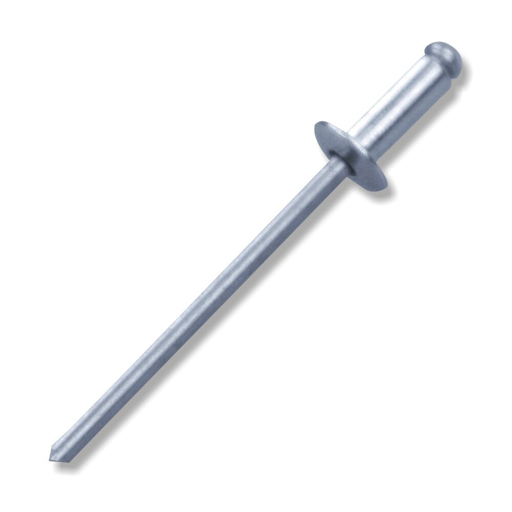 Blindniete 3,2 x 8 mm Aluminium A-Form Flachkopf Popniete